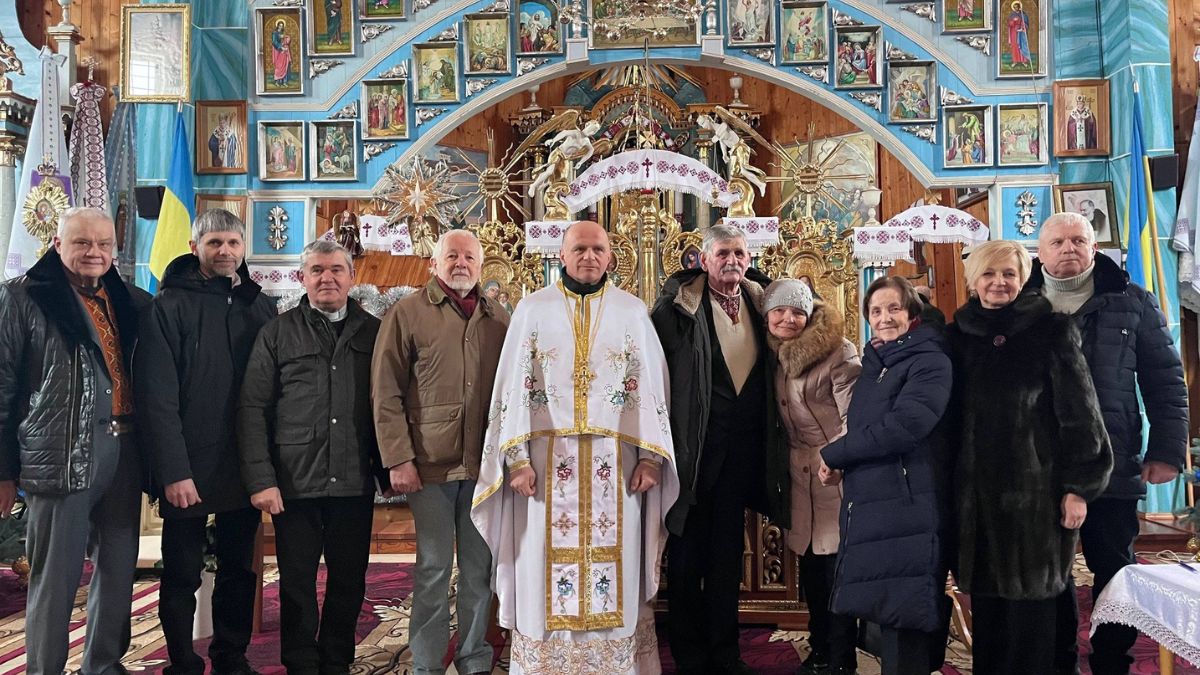 У Вільхівці вітали 91-річного дідуся