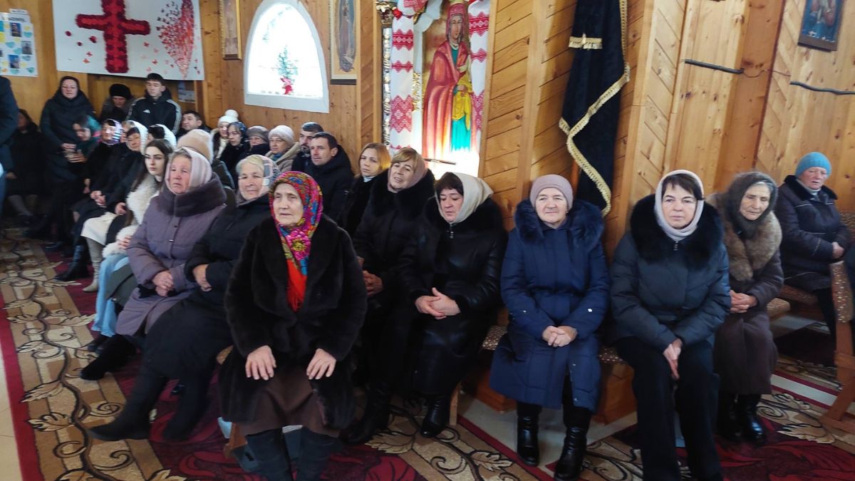 У Вільхівці вітали 91-річного дідуся