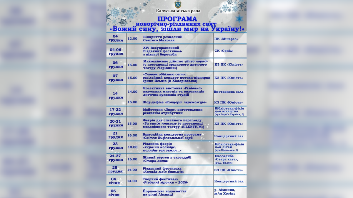 Зимові свята