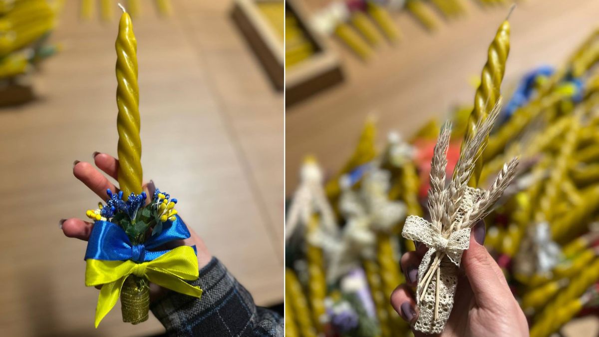 Стрітенські свічки у Голині