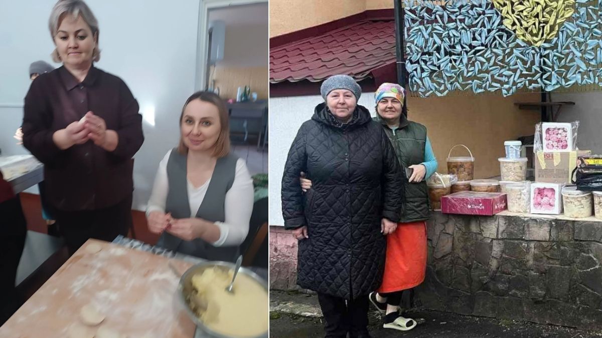 4 села готують на фронт їжу