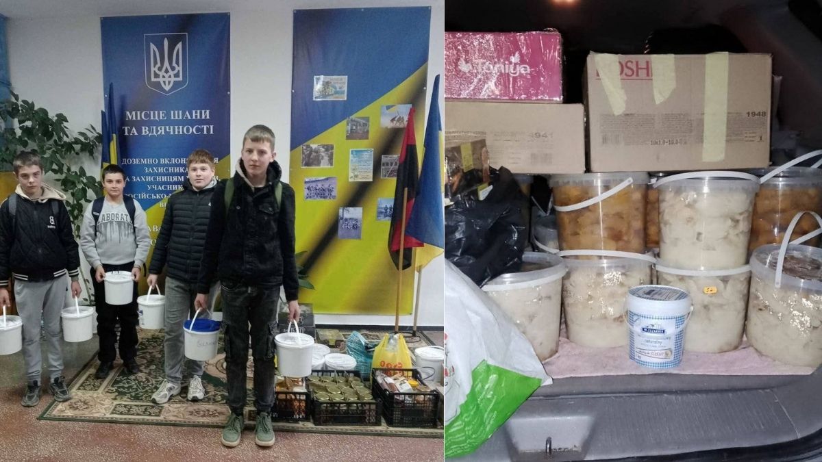 4 села готують на фронт їжу