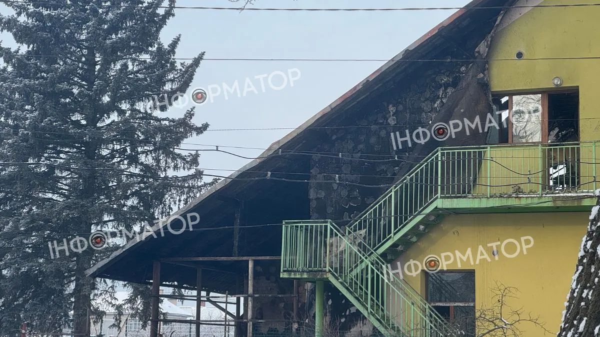 У Коломиї вночі горіла приватна школа: вогонь охопив близько 200 м²