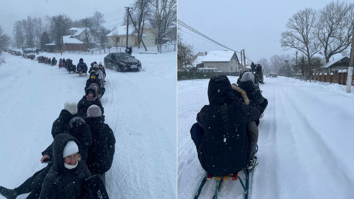 найдовший санний поїзд