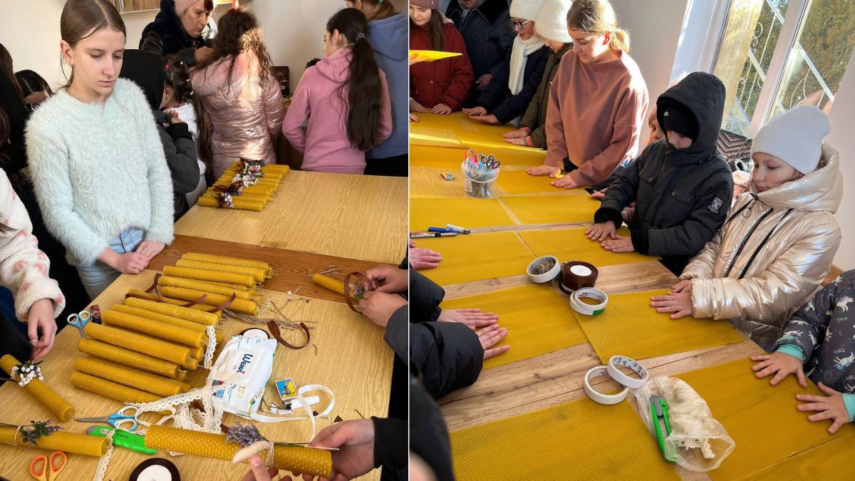 У Долина Карітас робили свічки