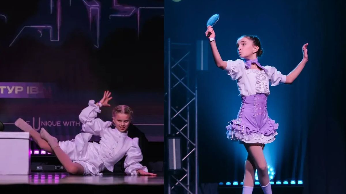 Юні танцівниці з Калуша