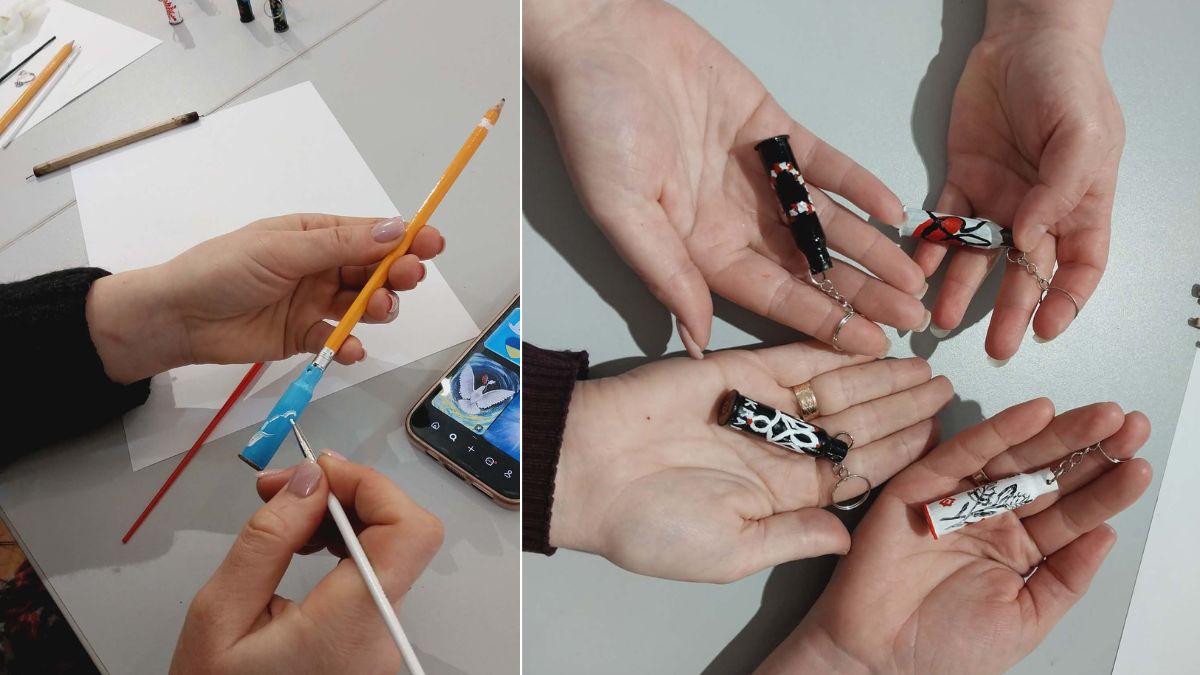 У Долині в музеї розписують гільзи