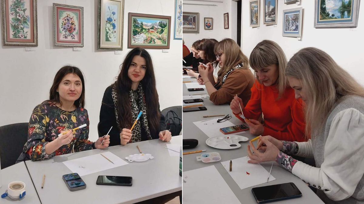 У Долині в музеї розписують гільзи