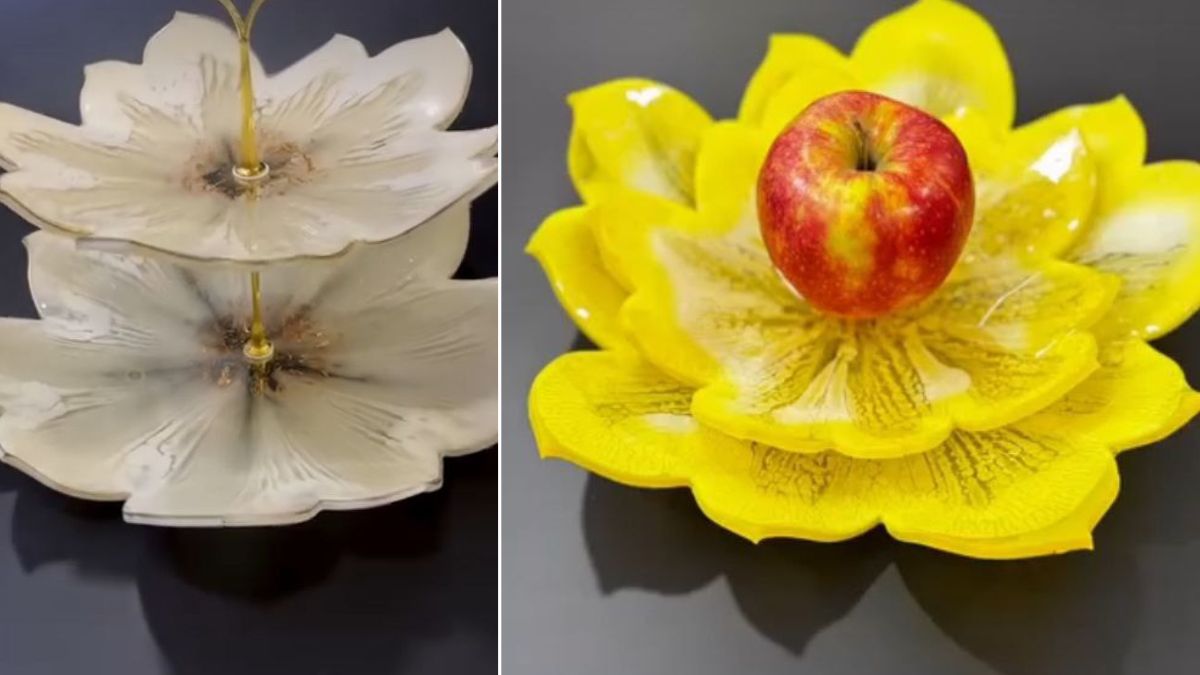 Рожнятівчанка виготовляє декор з епоксидної смоли