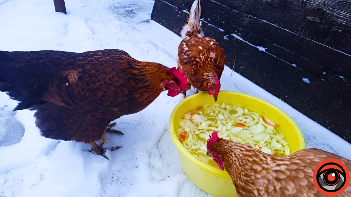 Цибуля та часник для курей