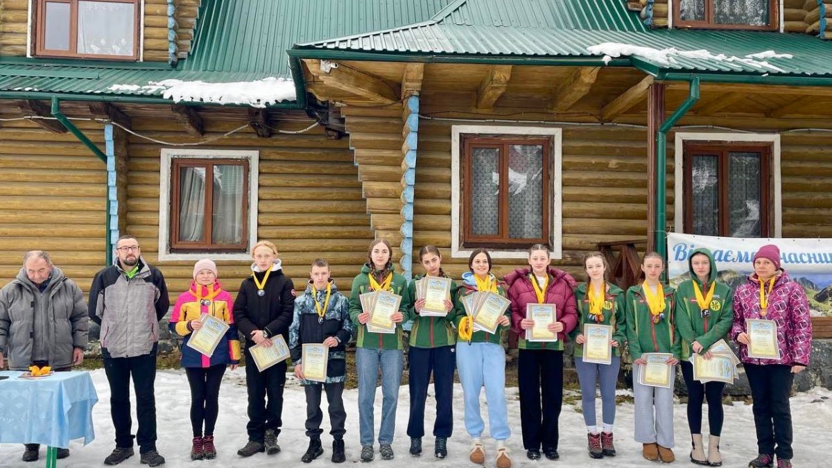 Вигодські лижники 1 місце