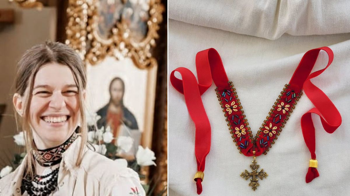 Калушанка створює автентичні прикраси