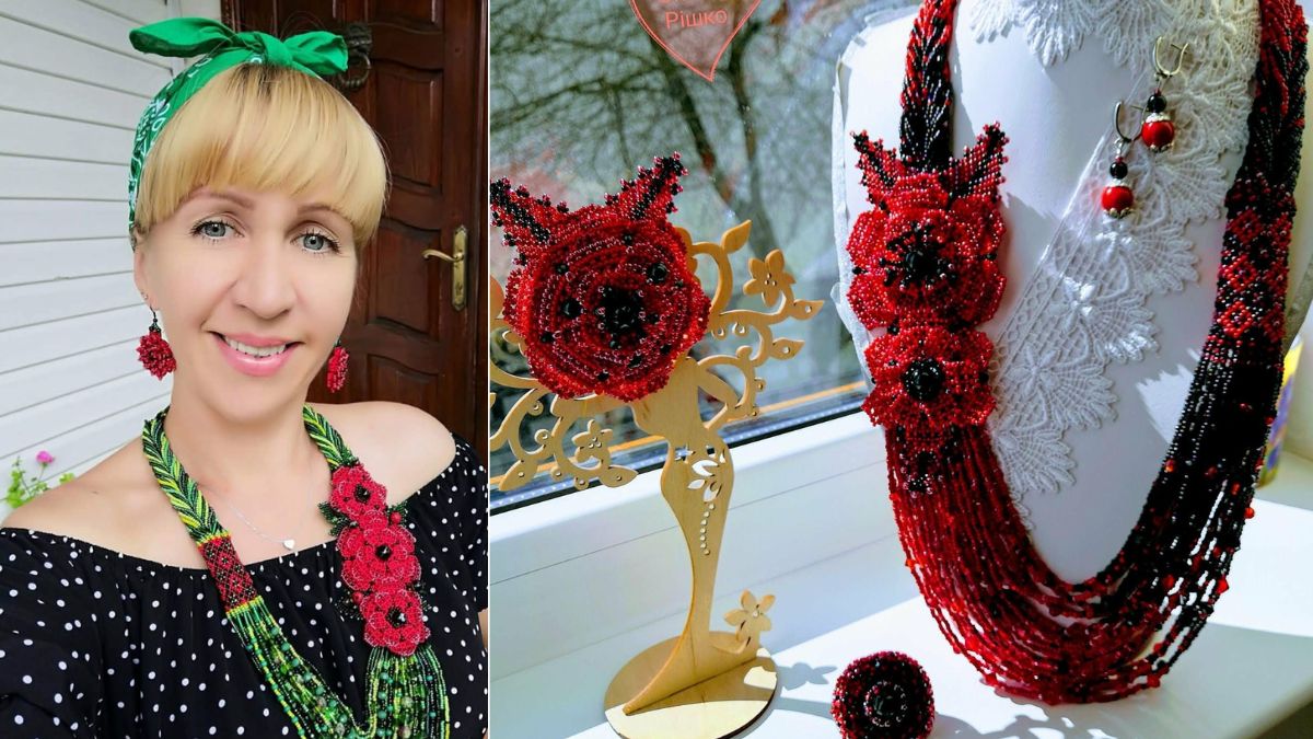 Майстриня зі Спаса виготовляє прикраси