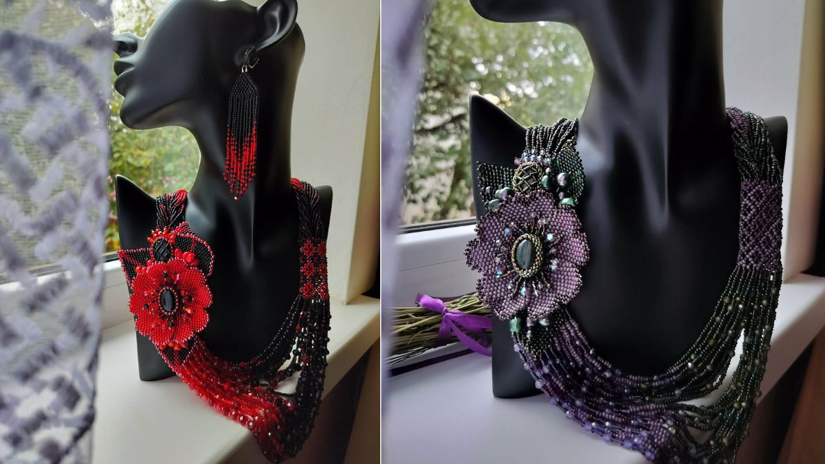 Майстриня зі Спаса виготовляє прикраси