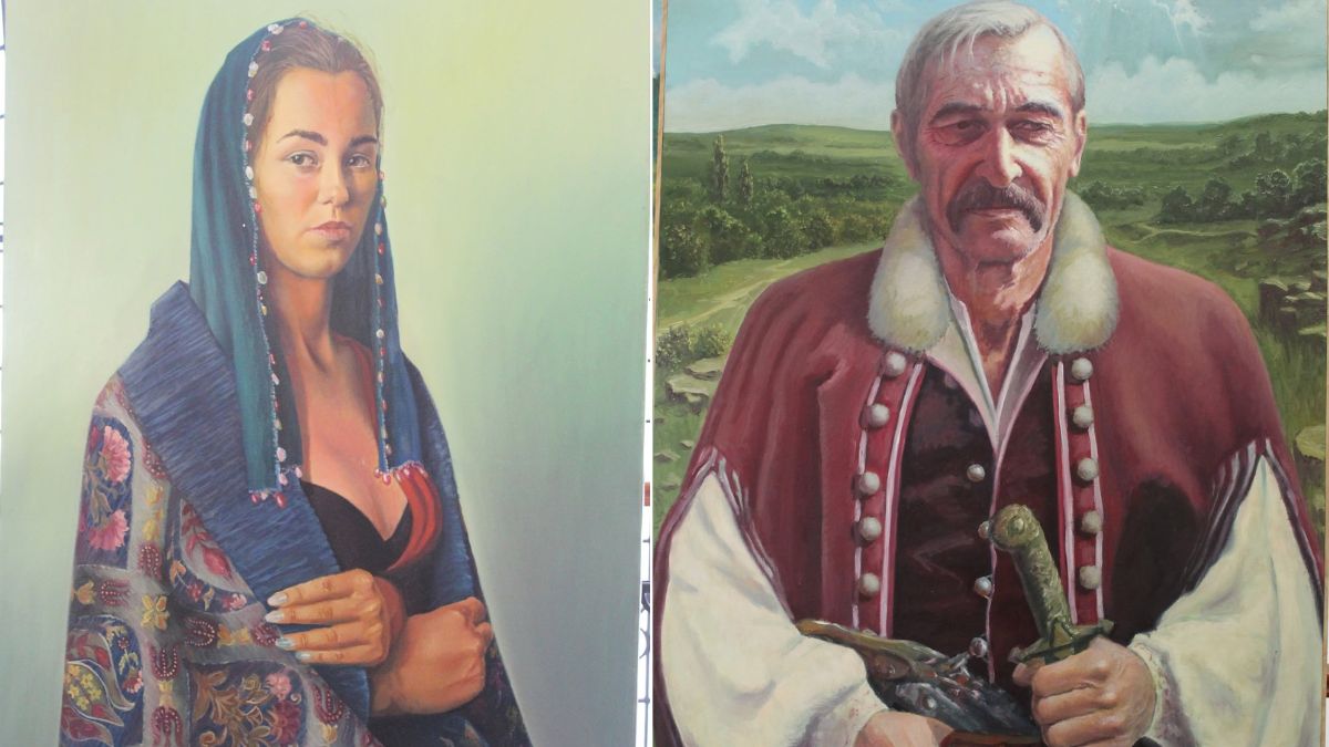 У Долині виставка херсонського живописця