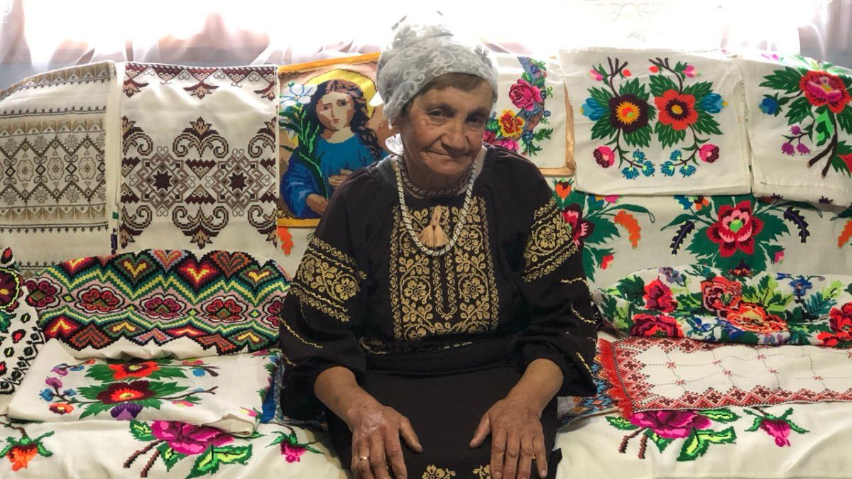 Вишивальниця з Петранки