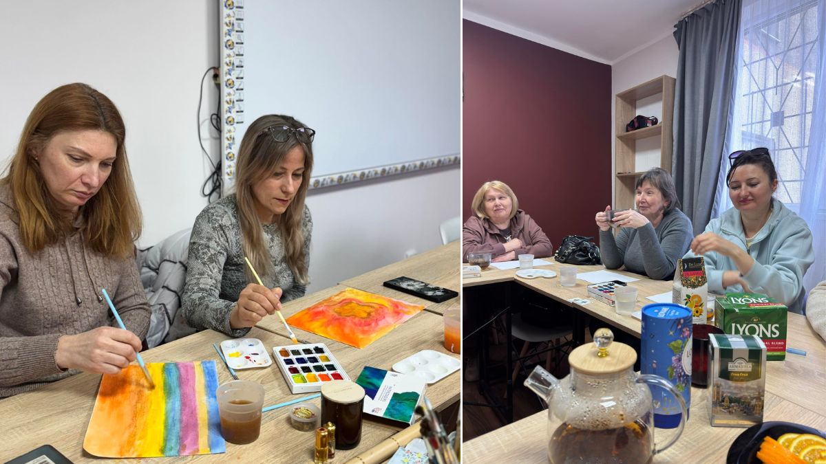 У Долині арт-терапія для жінок