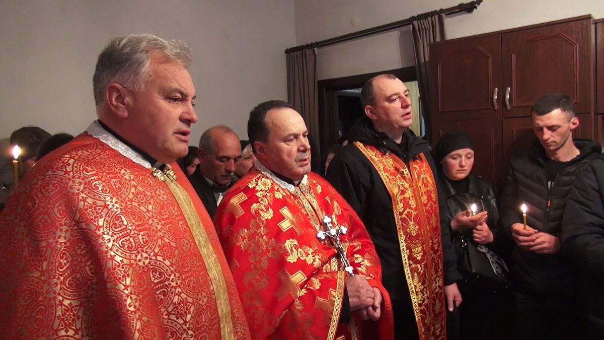 Похорон захисника Михайла Кузеляка