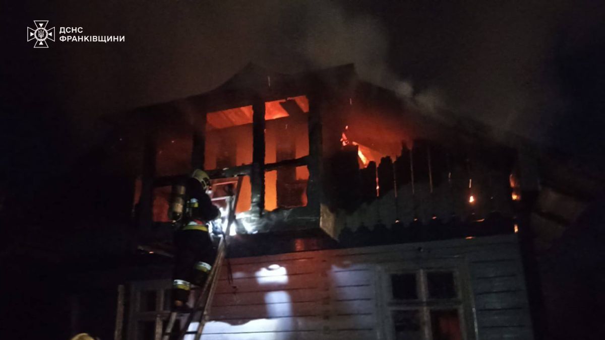 На Калущині була пожежа