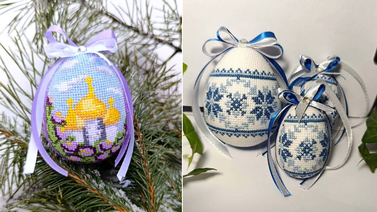 Вишиває поки чоловік на фронті