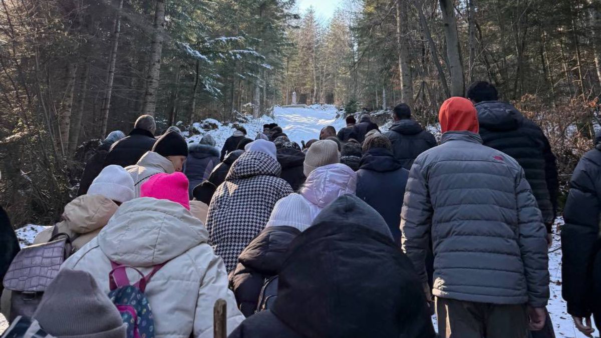 Хресна дорога на Сергієвій горі