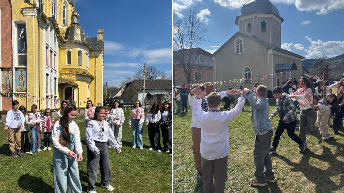 У Спасі провели гаївки