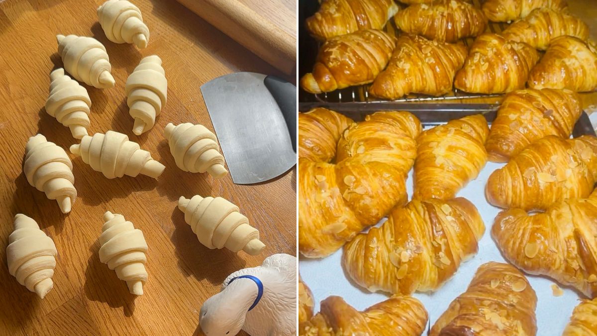 Рожнятівчанка поділилася рецептом круасанів