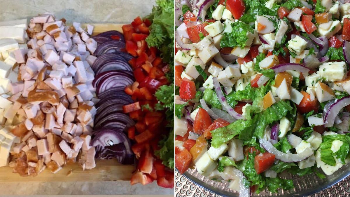 Салат на Великдень