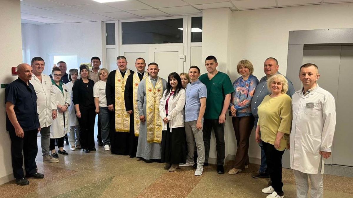У Рожнятові освятили кабінет капелана