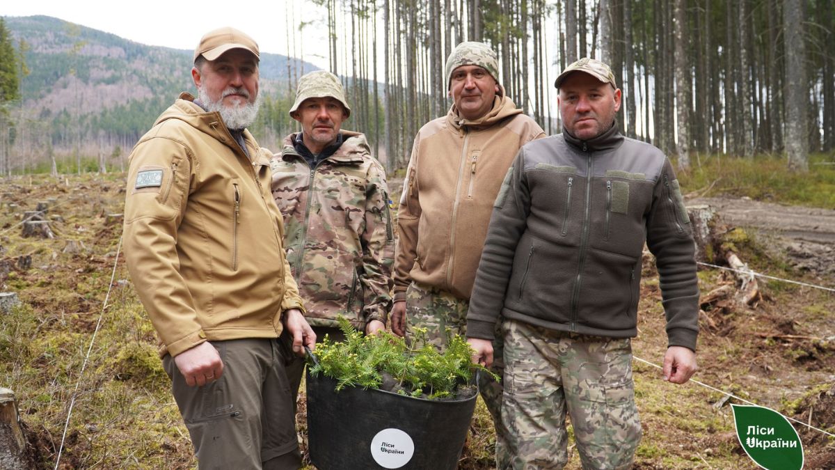 У Осмолоді висадили ліс пам’яті