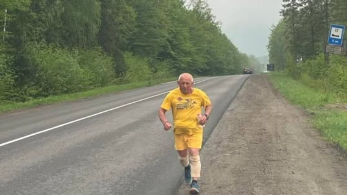 Марафон на одинці пробіг мешканець Долини Ярослав Рудяк