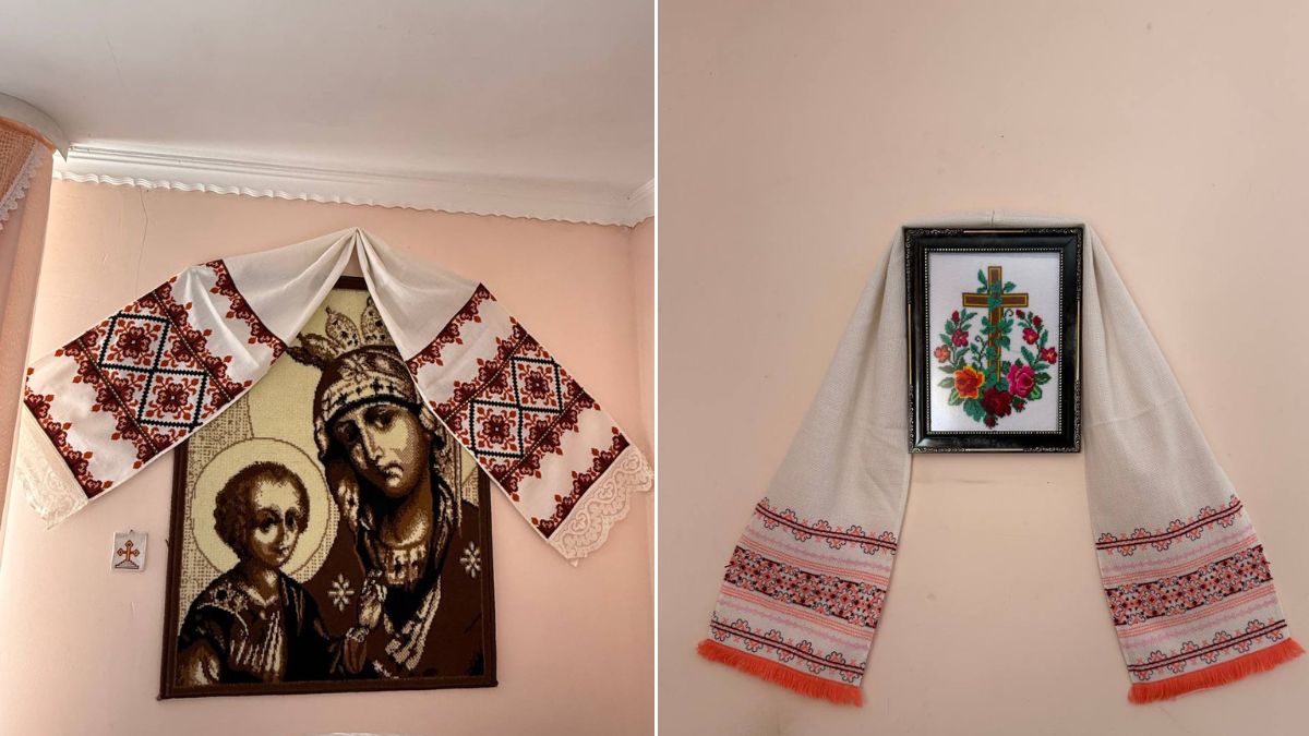 72-річна вишивальниця з Петранки
