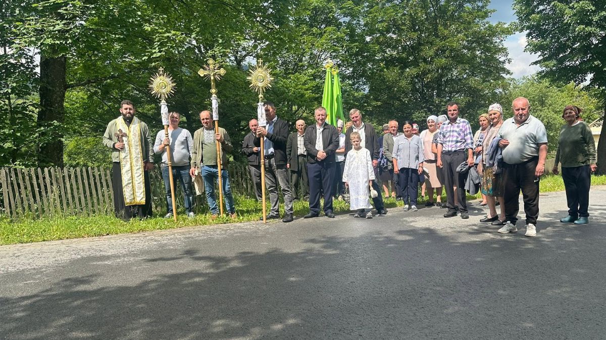 У селі на Калущині відбулося благословення полів