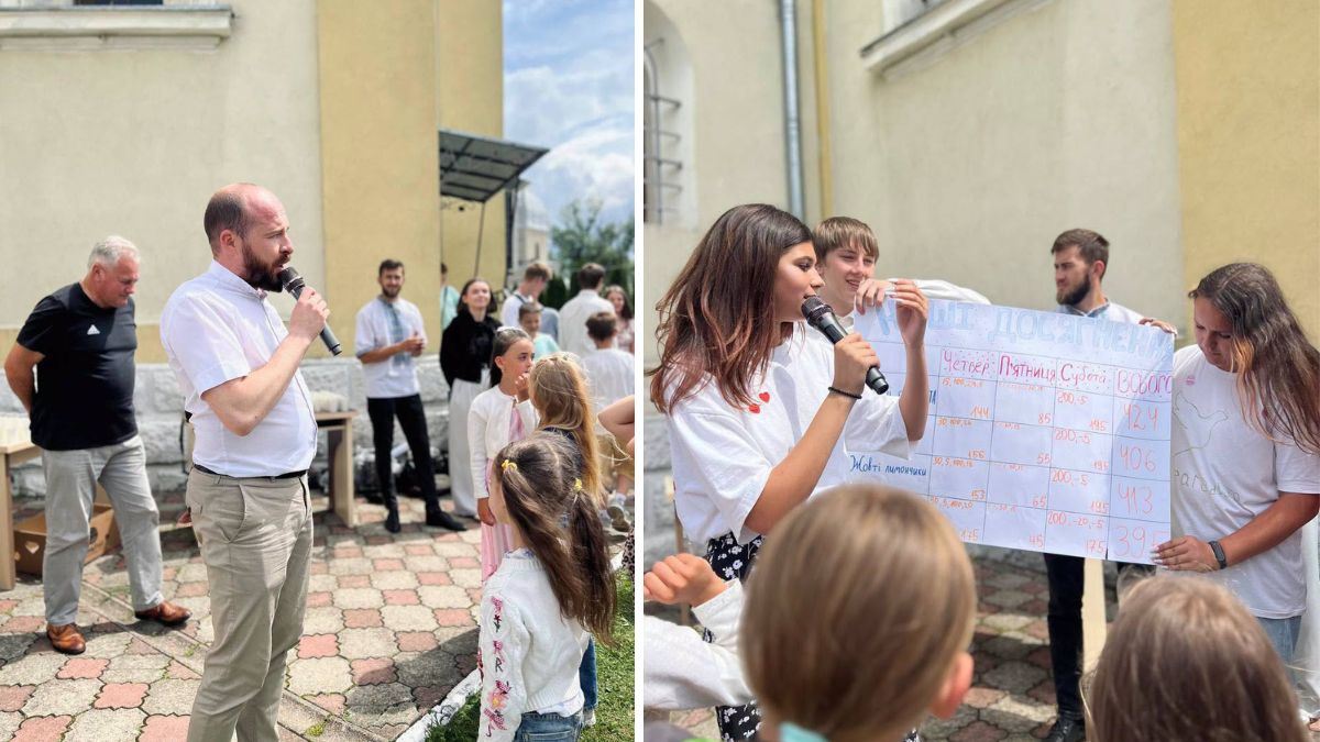 у долині провели табір для дітей