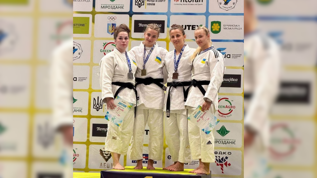 Прикарпатські дзюдоїсти вибороли п’ять медалей чемпіонату України