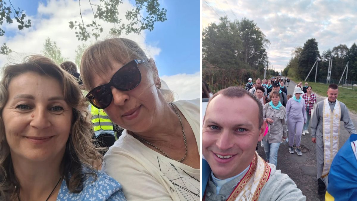 Паломники з Рожнятівщини пройшли 6 пішу прощу до Гошева