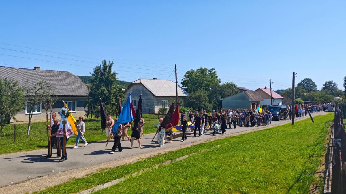 Похорон Героя Андрія Зорія з Крехович