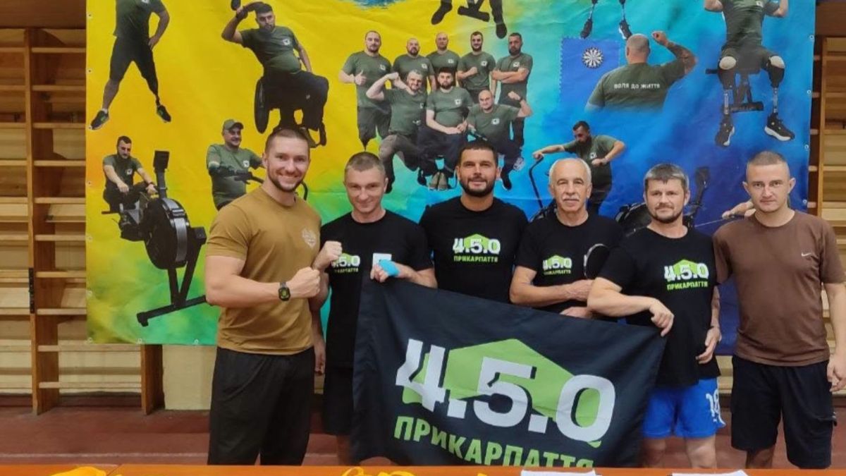 Калуські ветерани взяли участь у змаганнях "Воля до життя"