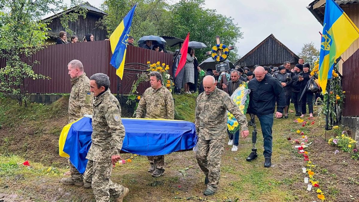 У Спаській громаді похоронили Михайла Стасюка