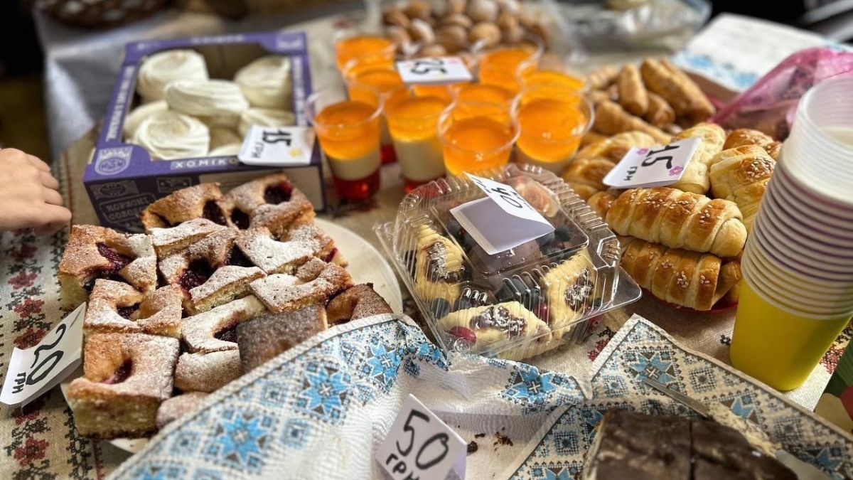 У Студінці провели ярмарок, кошти на ЗСУ