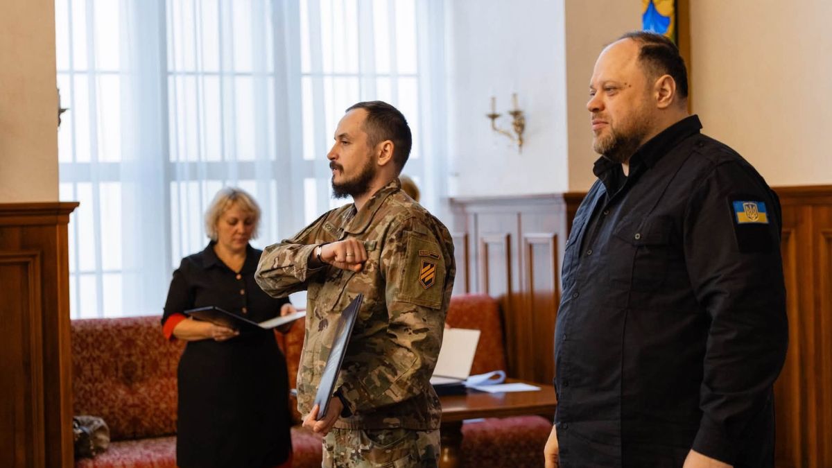 Військовий Руслан Сопельник став лауреатом премії Верховної Ради